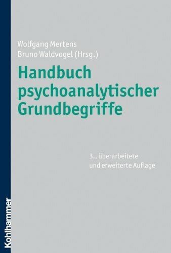 Waldvogel, Bruno Handbuch psychoanalytischer Grundbegriffe