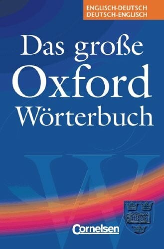 Vennebusch, Eva Das große Oxford Wörterbuch: Englisch-Deutsch / Deutsch-Englisch