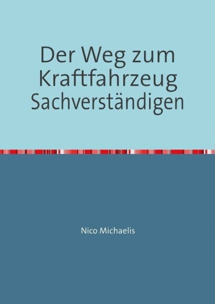 Michaelis, Nico Der Weg zum Kraftfahrzeug Sachverständigen: Der Kfz-Sachverständige