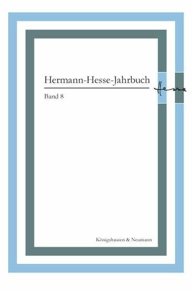 Ponzi, Mauro Hermann-Hesse-Jahrbuch, Band 8