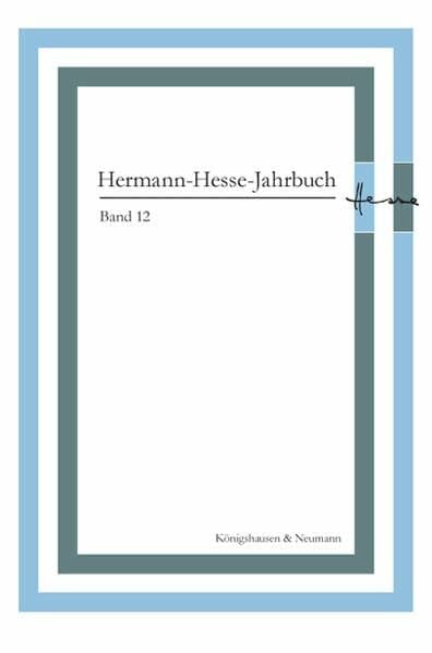 Limberg, Michael Hermann-Hesse-Jahrbuch, Band 12