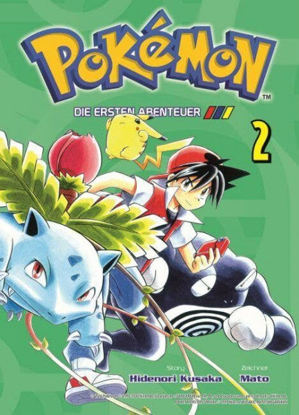 Mato Pokémon - Die ersten Abenteuer 02: Bd. 2: Rot, Grün und Blau