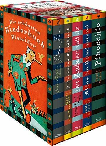 Beck, Angelika Die schönsten Kinderbuchklassiker - Peter Pan - Peterchens Mondfahrt - Der Zauberer von Oz - Alice im Wunderland - Pinocchio