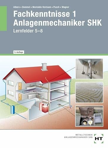 Albers, Joachim Fachkenntnisse 1 Anlagenmechaniker SHK: Lernfelder 5-8