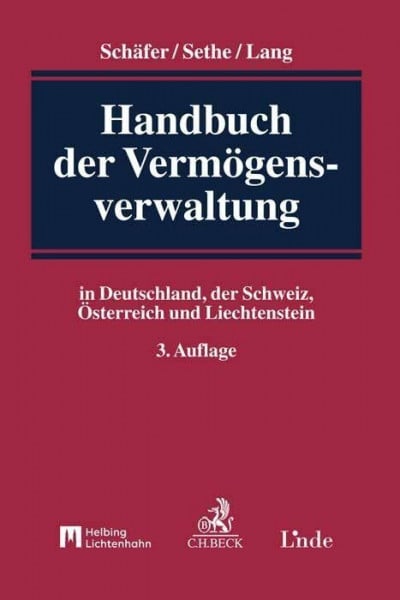 Walch, Mathias Handbuch der Vermögensverwaltung: in Deutschland, der Schweiz, Österreich und Liechtenstein