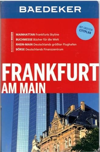 Henss, Rita Baedeker Reiseführer Frankfurt am Main: mit GROSSEM CITYPLAN