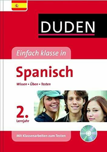 Strzelecki, Carmen Einfach klasse in Spanisch 2. Lernjahr: Wissen – Üben – Testen (Duden - Einfach klasse)