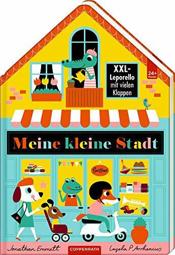 Arrhenius, Ingela Meine kleine Stadt: XXL-Leporello mit vielen Klappen