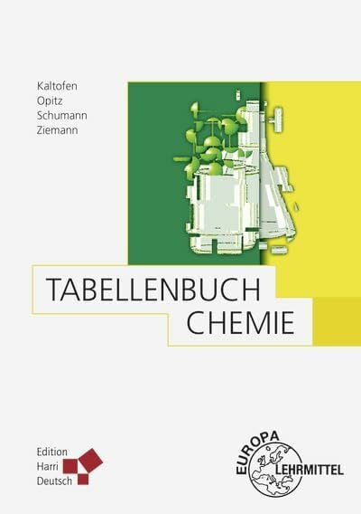 Kaltofen, Rolf K. Tabellenbuch Chemie