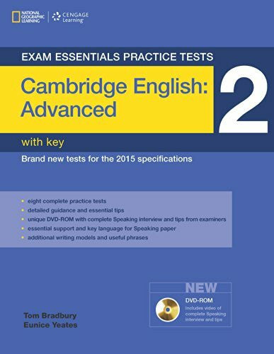 Yeates, Eunice Cambridge English: Advanced (CAE), mit 1 DVD-ROM: Exam Essentials Practice Tests 2 (Helbling Languages) (Exam Essentials Practice Tests: Cambridge English Advanced)