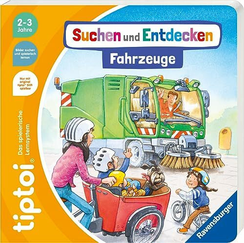 Baumann, Stephan tiptoi® Suchen und Entdecken - Fahrzeuge, Buch für Kinder ab 2 Jahre