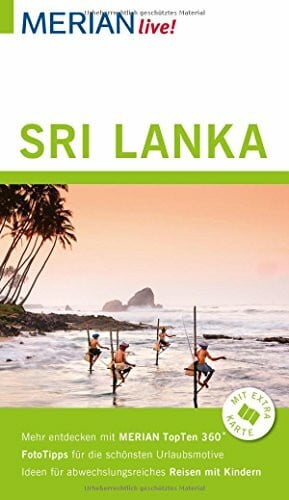 Homburg, Elke MERIAN live! Reiseführer Sri Lanka: Mit Extra-Karte zum Herausnehmen
