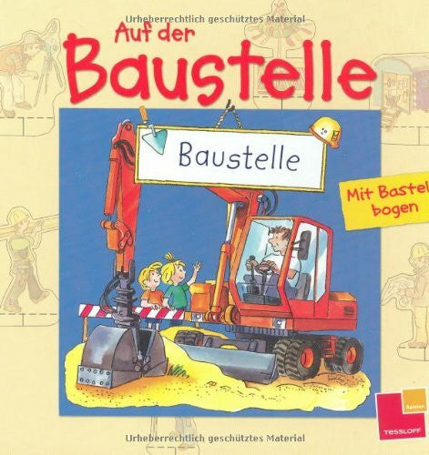 Günter Wongel Pappebuch mit Bastelbogen - Auf der Baustelle