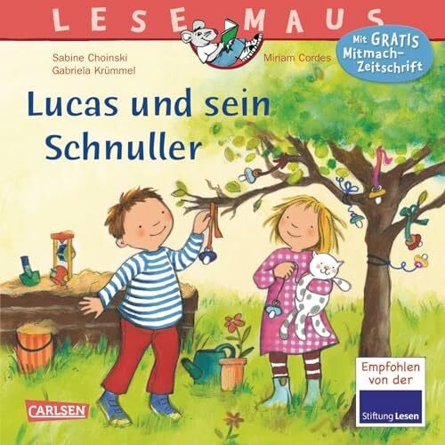 Cordes, Miriam LESEMAUS 80: Lucas und sein Schnuller (80): Mit Gratis Mitmach-Zeitschrift