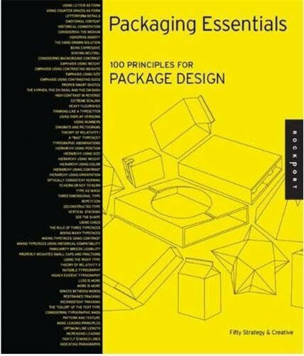 Roncarelli, Sarah Packaging Essentials: 100 Design Principles for Crea ...