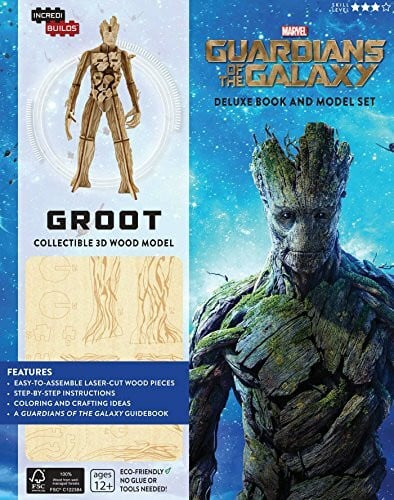 SUMERAK, MARC INCREDIBUILDS: MARVEL: GUARDIANS OF THE GALAXY GROOT DELUXE BOOK AND MODEL SET