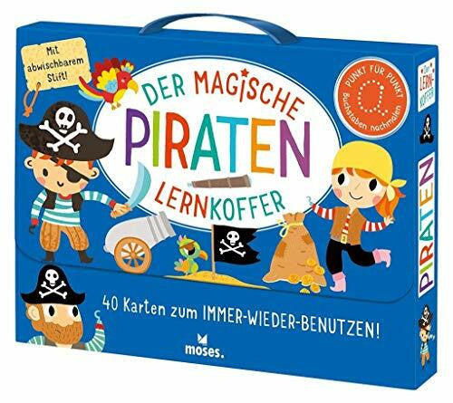 Monica Bauleo Der magische Lernkoffer Piraten: 40 Karten zum IMMER-WIEDER-BENUTZEN!