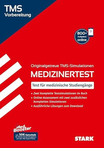 Zurowetz, Werner STARK Testsimulationen TMS 2026 - Testaufgaben mit Lösungen (Einstellungs- und Einstiegstests)