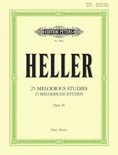 Teichmller, Robert 25 Melodious Studies Op. 45 for Piano (Edition Peters)