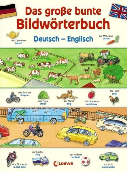 Henkel, Christine Das große bunte Bildwörterbuch Deutsch - Englisch