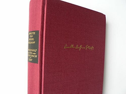 Kirsch, Sarah Annette von Droste-Hülshoff
