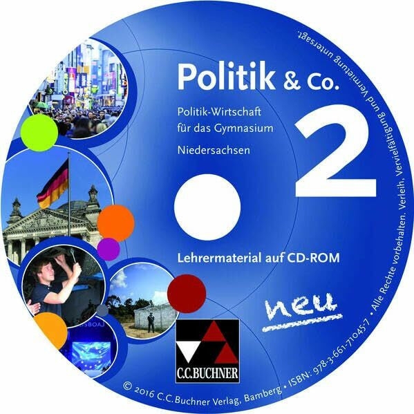 Tschirner, Martina Politik & Co. – Niedersachsen - alt / Politik & Co. Niedersachsen LM 2: Politik - Wirtschaft für das Gymnasium / CD-ROM (Politik & Co. – Niedersachsen - alt: Politik - Wirtschaft für das Gymnasium)