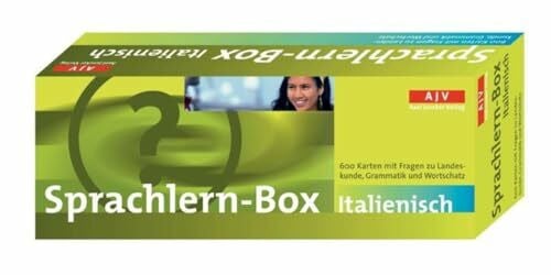 Sprachlern-Box Italienisch: 600 Karten mit Fragen zu Landeskunde, Grammatik und Wortschatz (Axel Juncker Titel)