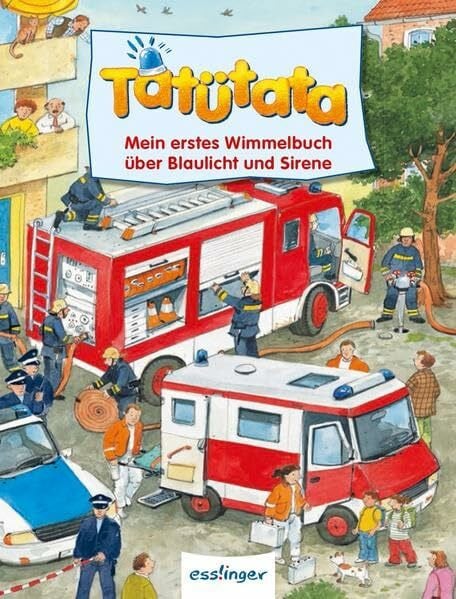 Wandrey, Guido Tatütata - Mein erstes Wimmelbuch von Blaulicht und Sirene - Mini-Wimmelbuch