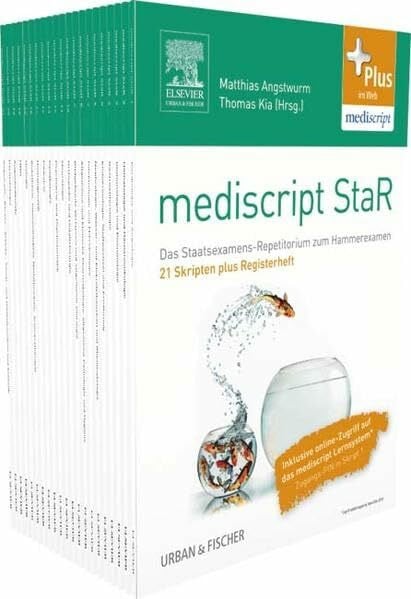 Kia, Thomas mediscript StaR Skripten-Paket Hammerexamen mit Registerheft: Das Staatsexamens-Repetitorium zum Hammerexamen. 21 Skripten plus Registerheft. Plus im ... Online-Zugriff auf das mediscript Lernsystem