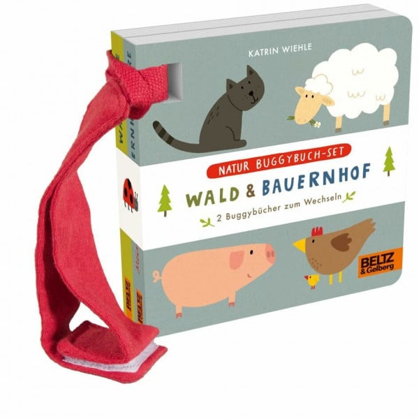 Wiehle, Katrin Natur Buggybuch-Set: Wald und Bauernhof: 2 Buggybücher zum Wechseln