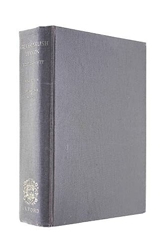 Liddell, Henry George A Greek-English Lexicon