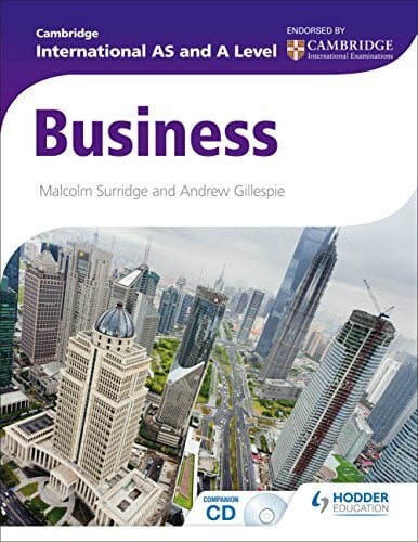 Gillespie, Andrew Cambridge International AS and A Level Business