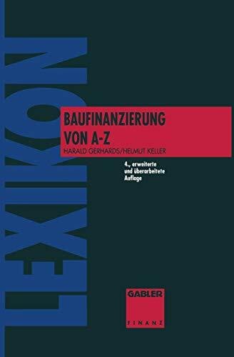 Gerhards, Harald Lexikon Baufinanzierung von A bis Z