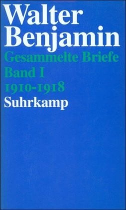Theodor W. Adorno Archiv Gesammelte Briefe. 6 Bände: Band I: Briefe 1910–1918