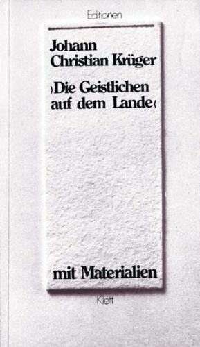 Joachim Bark Die Geistlichen auf dem Lande. Mit Materialien