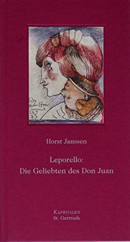 Janssen, Horst Die Geliebten des Don Juan: KAPRIOLEN No. 1