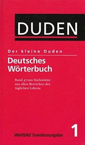 Der kleine Duden deutsches Wörterbuch