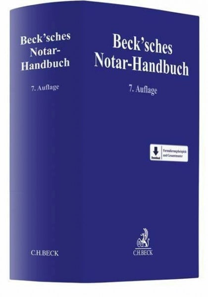 Zimmermann, Norbert Beck'sches Notar-Handbuch: Download: Formulierungsbeispiele und Gesamtregister