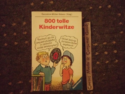 Müller-Scherz, Hannelore 800 tolle Kinderwitze (Ravensburger Taschenbücher)