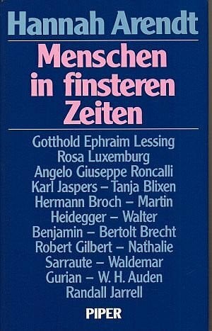 Ludz, Ursula Menschen in finsteren Zeiten