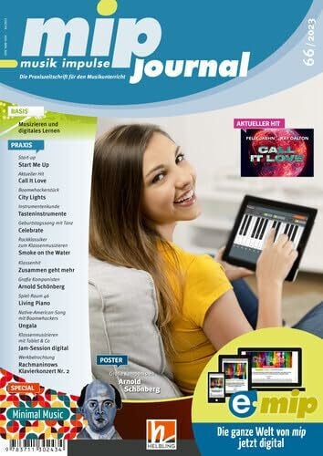 Spielmann, Markus mip-Journal 66/2023: Die Praxiszeitschrift für den Muasikunterricht der 5. bis 10. Jahrgangsstufe (mip-journal: Die Praxiszeitschrift für den Musikunterricht der 5. bis 10. Jahrgangsstufe)