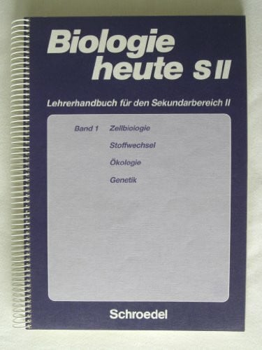 Klaus Roß Biologie heute S II - LehrerhandBook Sekundarbere... Book