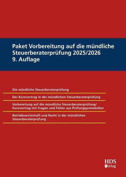 Michel, Christian Paket Vorbereitung auf die mündliche Steuerberaterprüfung 2025/2026