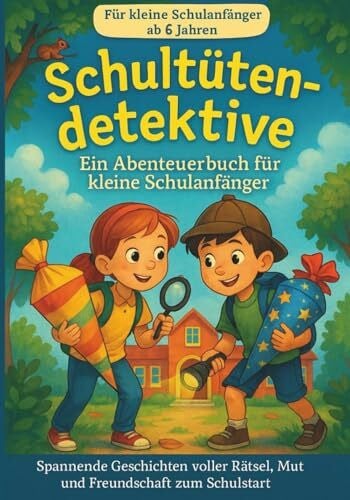 Krellner, Christine Schultütendetektive – Ein Abenteuerbuch für kleine Schulanfänger: Spannende Geschichten voller Rätsel, Mut und Freundschaft zum Schulstart: Spannende ... Rätsel, Mut & Freundschaft für den Schulstart