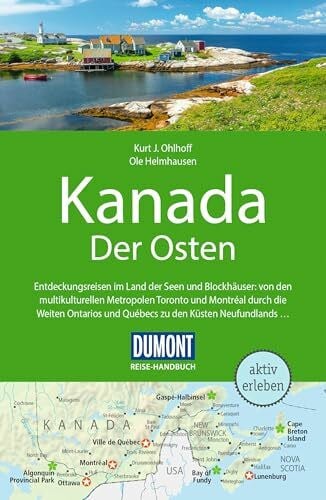 Helmhausen, Ole DUMONT Reise-Handbuch Reiseführer Kanada, Der Osten: mit Extra-Reisekarte
