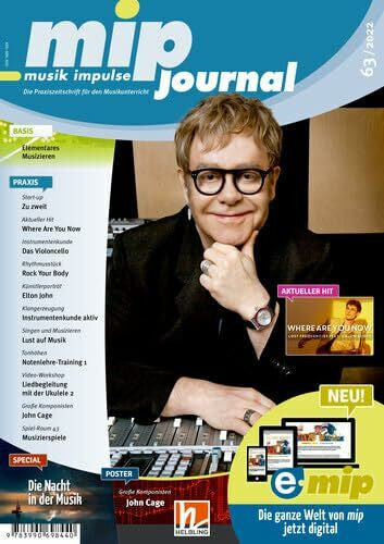 Spielmann, Markus mip-Journal 63/2022: Die Praxiszeitschrift für den Muasikunterricht der 5. bis 10. Jahrgangsstufe (mip-journal: Die Praxiszeitschrift für den Musikunterricht der 5. bis 10. Jahrgangsstufe)