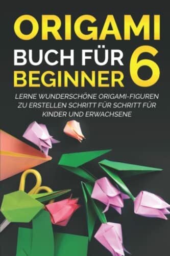 Kanazawa, Yuto Origami Buch für Beginner 6: Lerne wunderschöne Origami-Figuren zu erstellen Schritt für Schritt für Kinder und Erwachsene