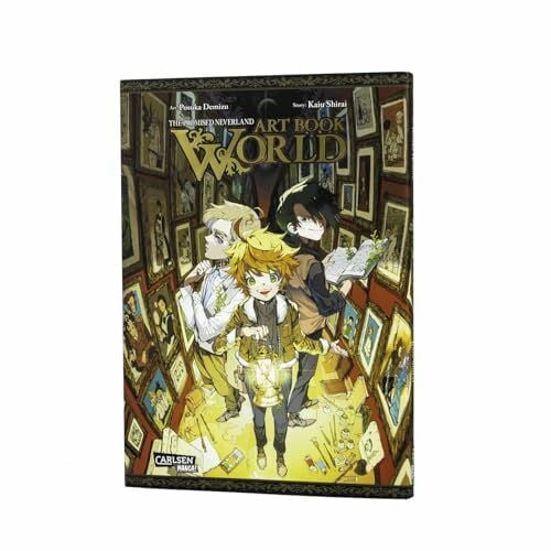 Steggewentz, Luise The Promised Neverland – Art Book World: Wunderschöne Illustrationen, Informationen und spannende Interviews zum Megahit!