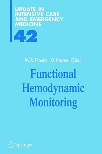 Payen, Didier Functional Hemodynamic Monitoring (Update in Intensive Care and Emergency Medicine, 42, Band 42)
