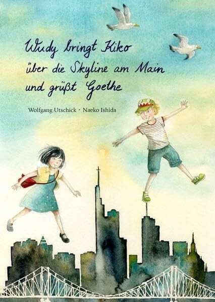Ishida, Naeko Wudy bringt Kiko über die Skyline am Main und grüßt Goethe